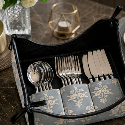 Printed - Country Bouquet Cutlery Tray