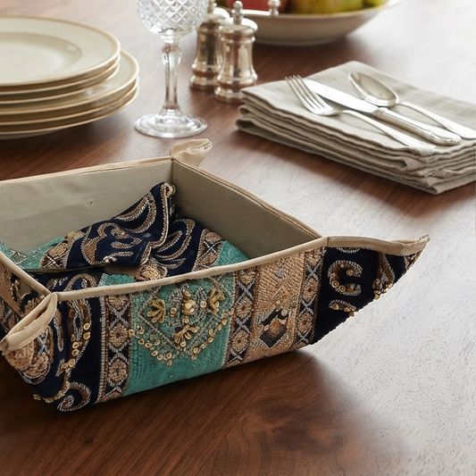 Hand Sequin - Blue Breadbasket