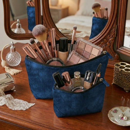 Malai Velvet - Midnight Cosmetic Pouch
