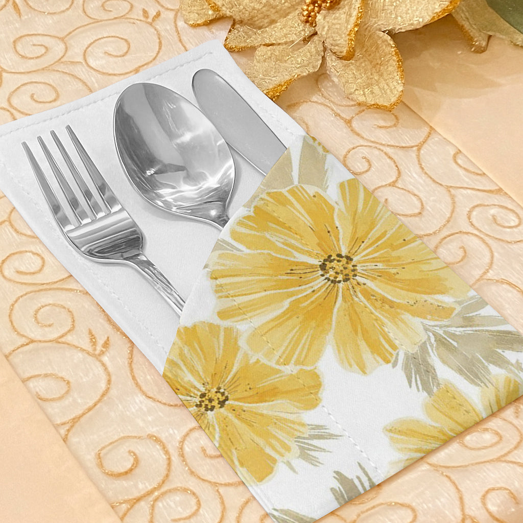 Printed - Honey Blossom Cutlery Pouch Trendy Home