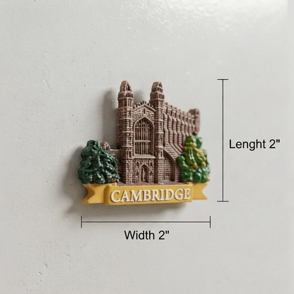Resin - Cambridge Fridge Magnet