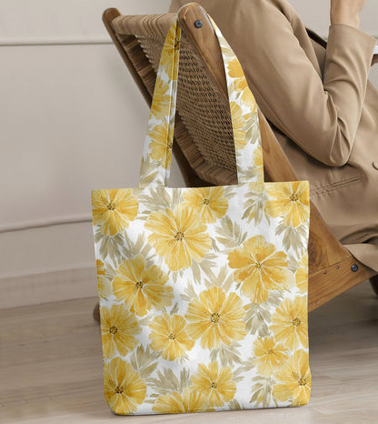 Printed - Honey Blossom Tote Bag Trendy Home