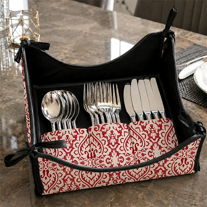 Printed - Rubine Cutlery Tray