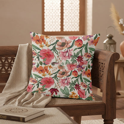 Printed - Meadows Flora Cushion Cover Trendy Home
