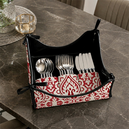 Printed - Rubine Cutlery Tray