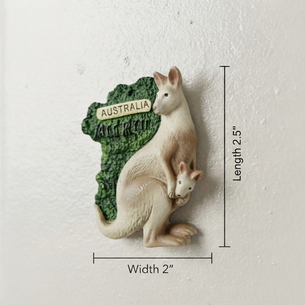Resin - Australia Fridge Magnet