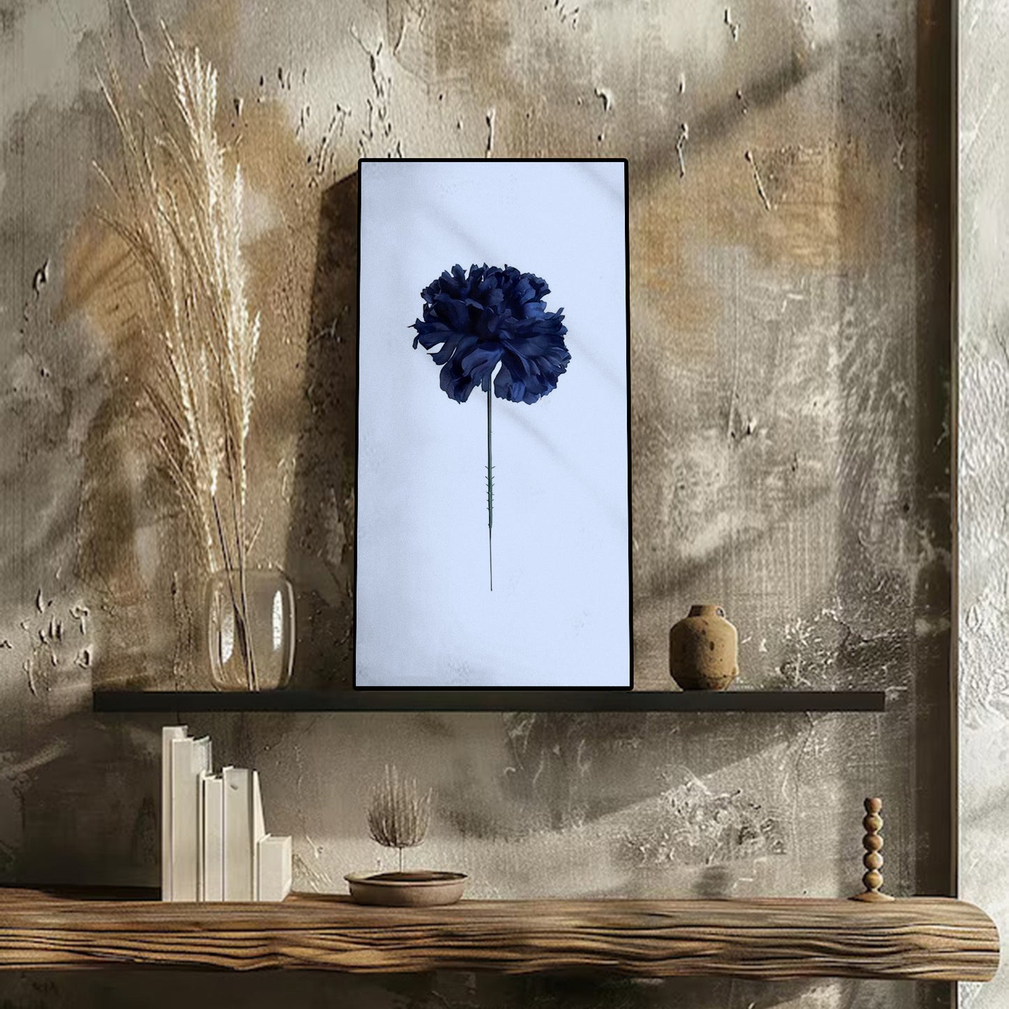 Botanical Flower Art Portrait trendy home