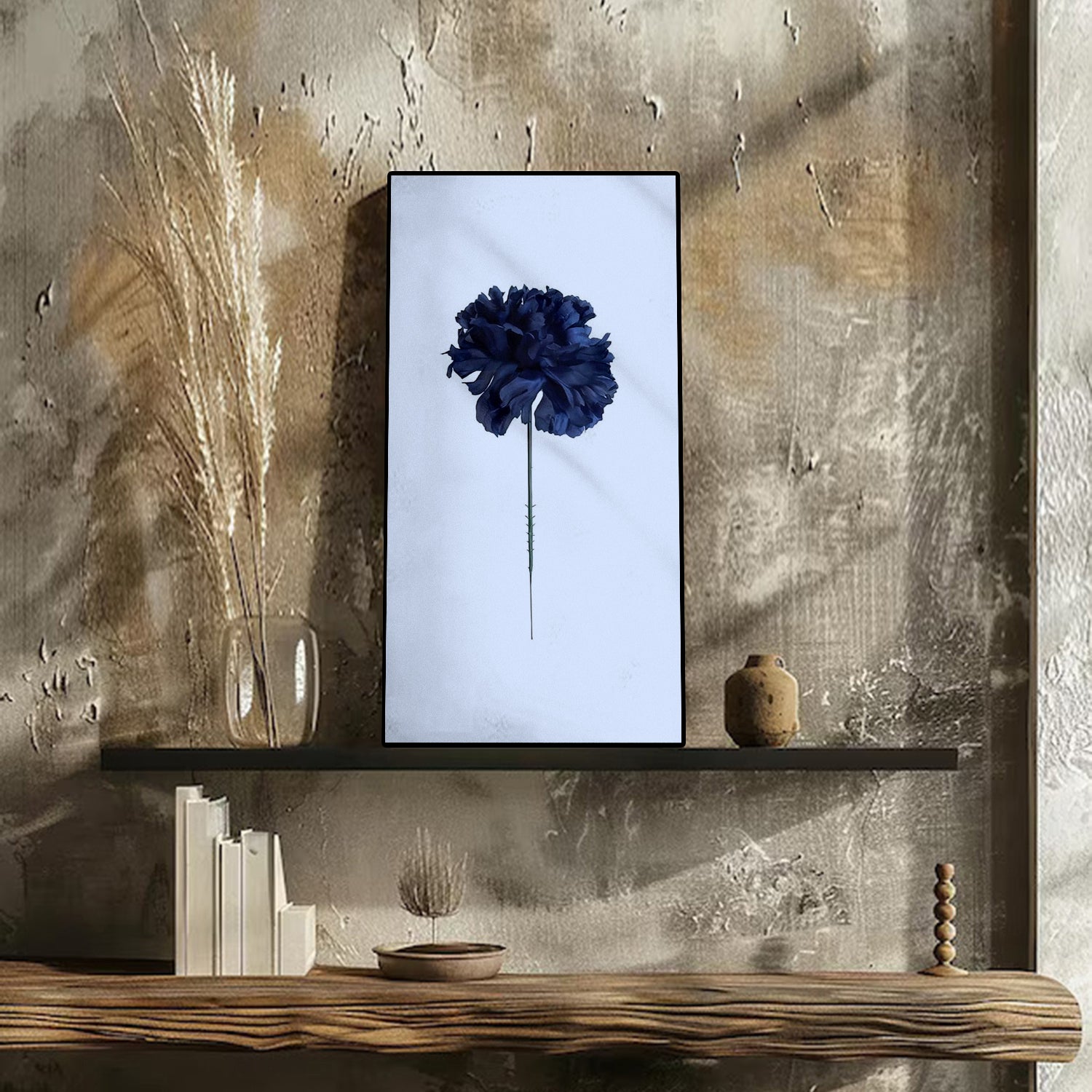 Botanical Flower Art Portrait trendy home
