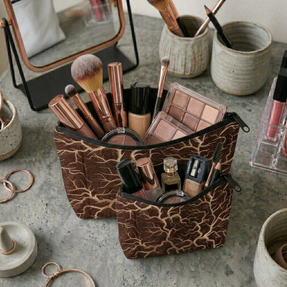 Shanghai - Khaki Cosmetic Pouch