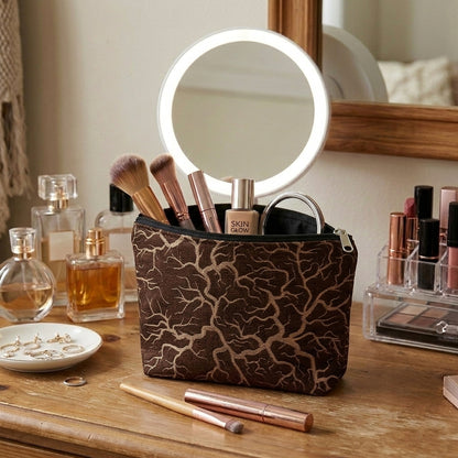 Shanghai - Khaki Cosmetic Pouch