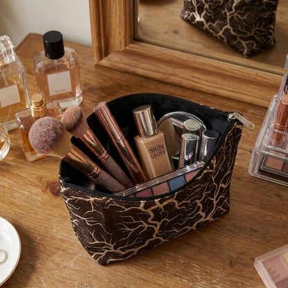Shanghai - Khaki Cosmetic Pouch
