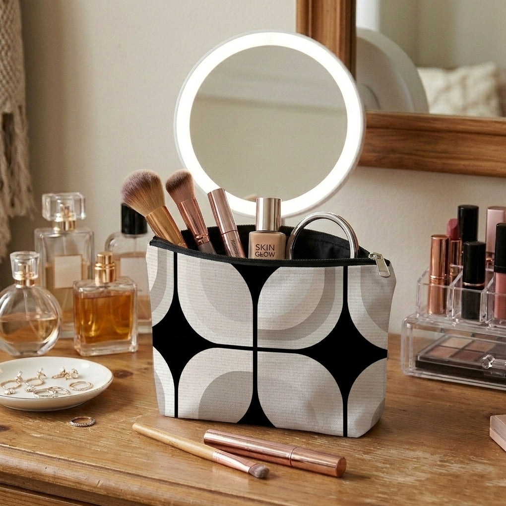 Printed - Retro Slate Cosmetic Pouch