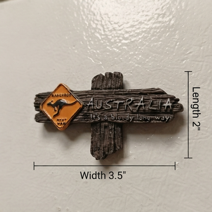 Resin - Australia Fridge Magnet