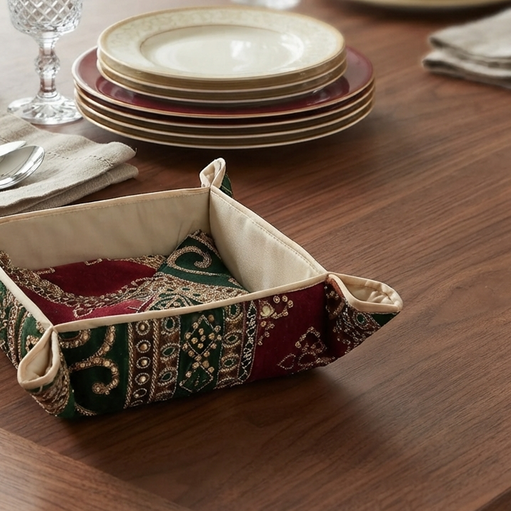 Hand Sequin - Red Green Breadbasket