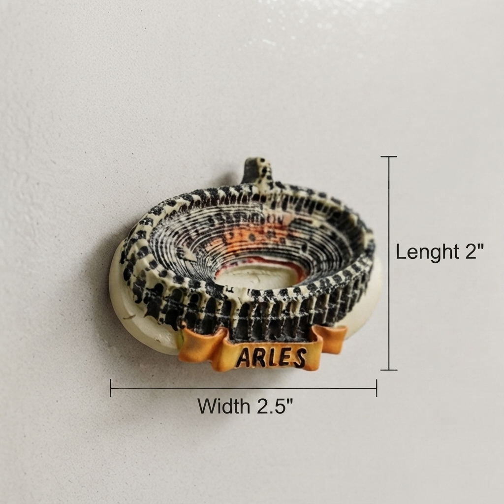 Resin - Arles Fridge Magnet
