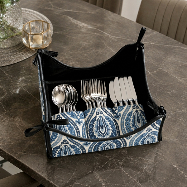Printed - Moroccan Motif Cutlery Tray