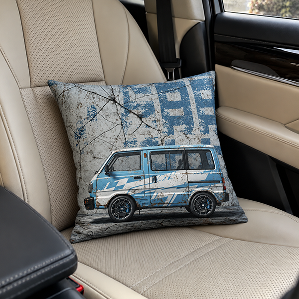 Vintage Street Legend Cushion Cover Trendy Home