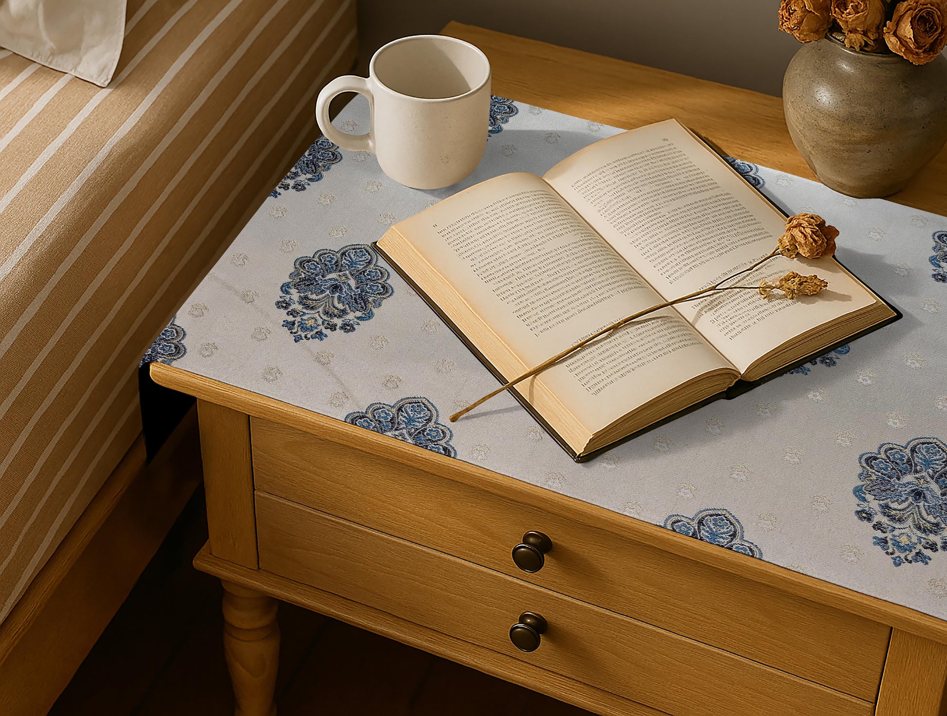 Shanghai - Talqeen Bed Side Table Accent Trendy Home