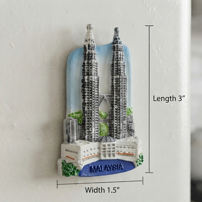 Resin - Malaysia Fridge Magnet