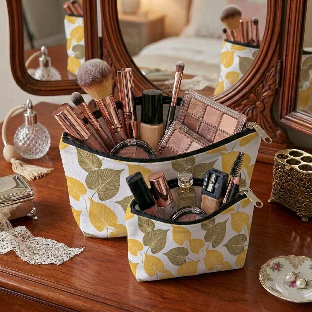 Printed - Autumn Cosmetic Pouch