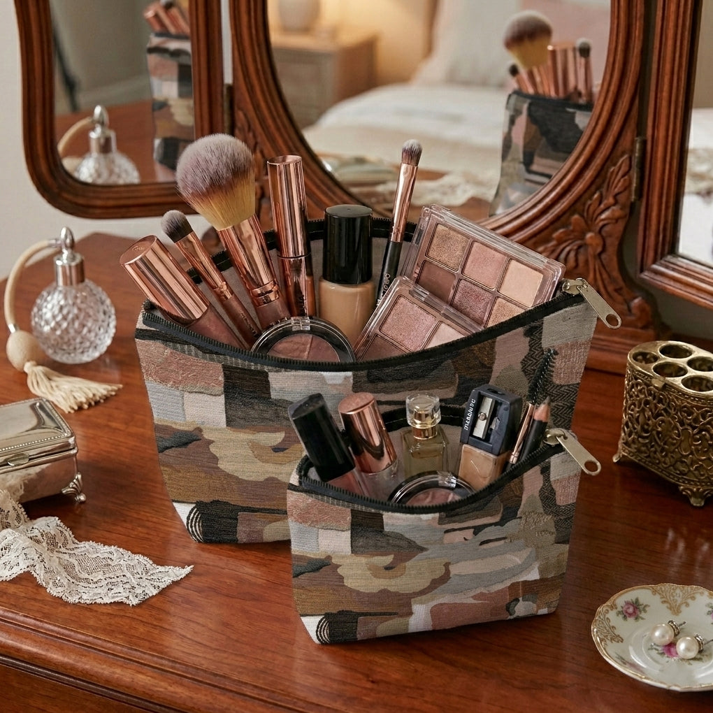 Printed - Artisan Mosaic Cosmetic Pouch