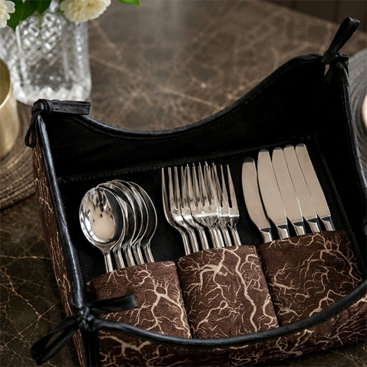 Shanghai - Khaki Cutlery Tray