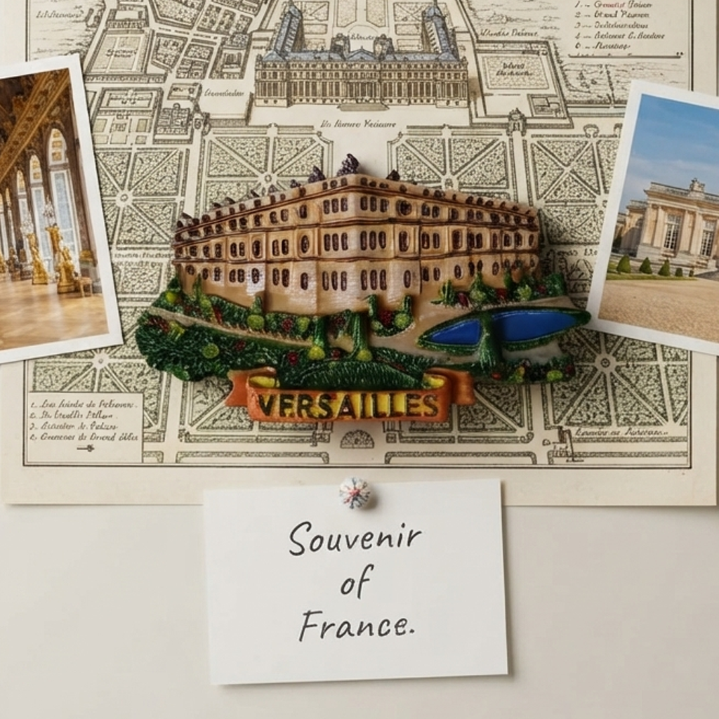 Resin - Versailles Fridge Magnet