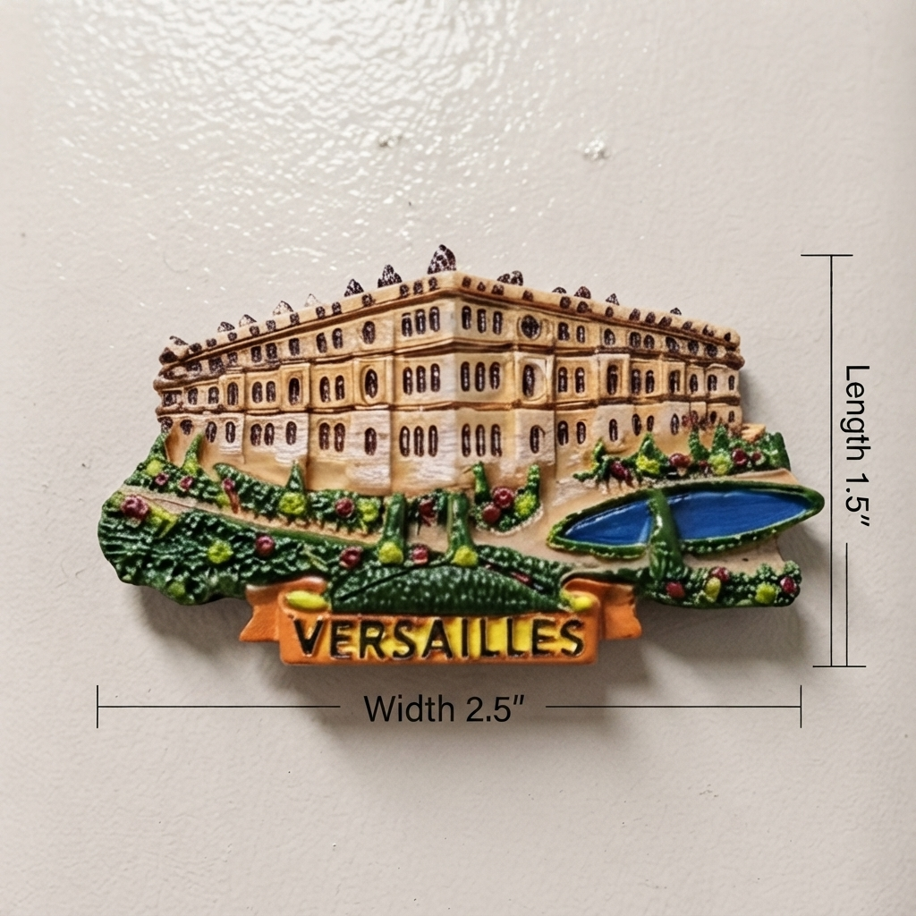 Resin - Versailles Fridge Magnet