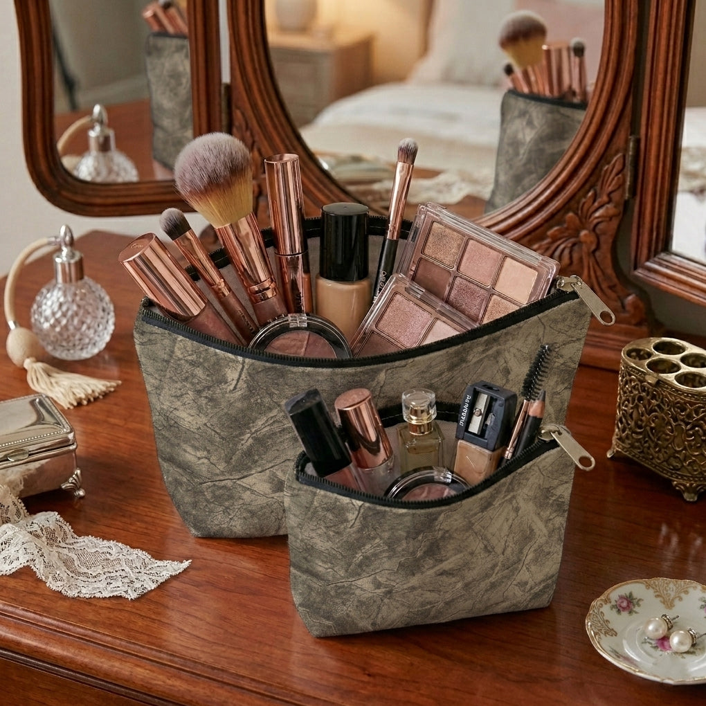 Turkish Velvet - Pearl Cosmetic Pouch
