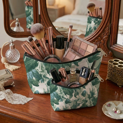 Printed - Victorian Green Cosmetic Pouch Trendy Home