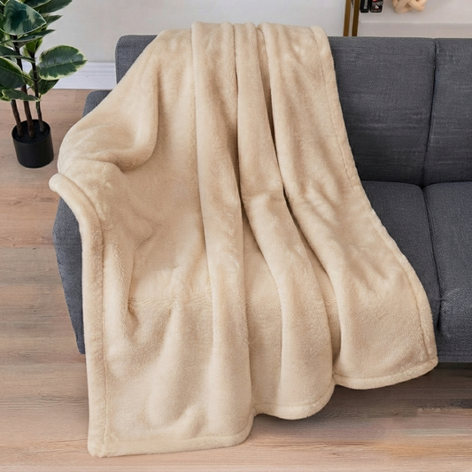 Cat Fur - Butter Sofa Throws