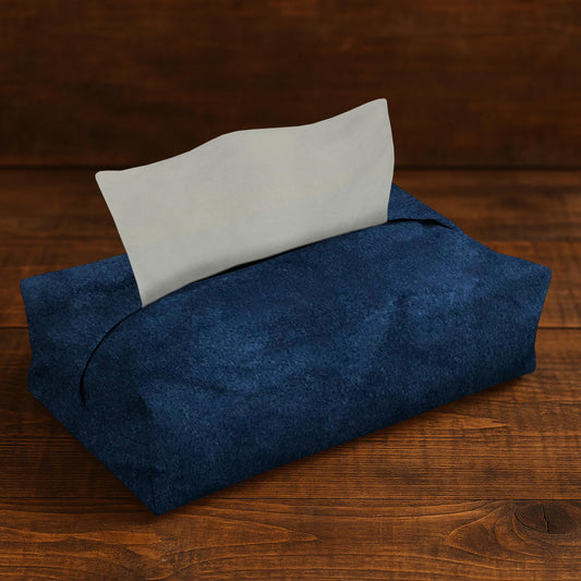 Malai Velvet - Midnight Tissue Box Trendy Home