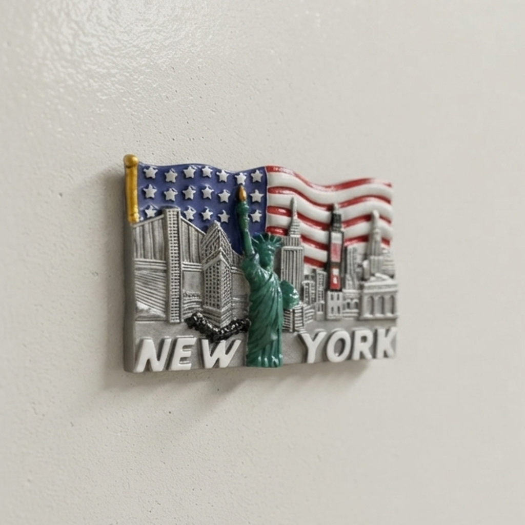 Resin - New York Fridge Magnet