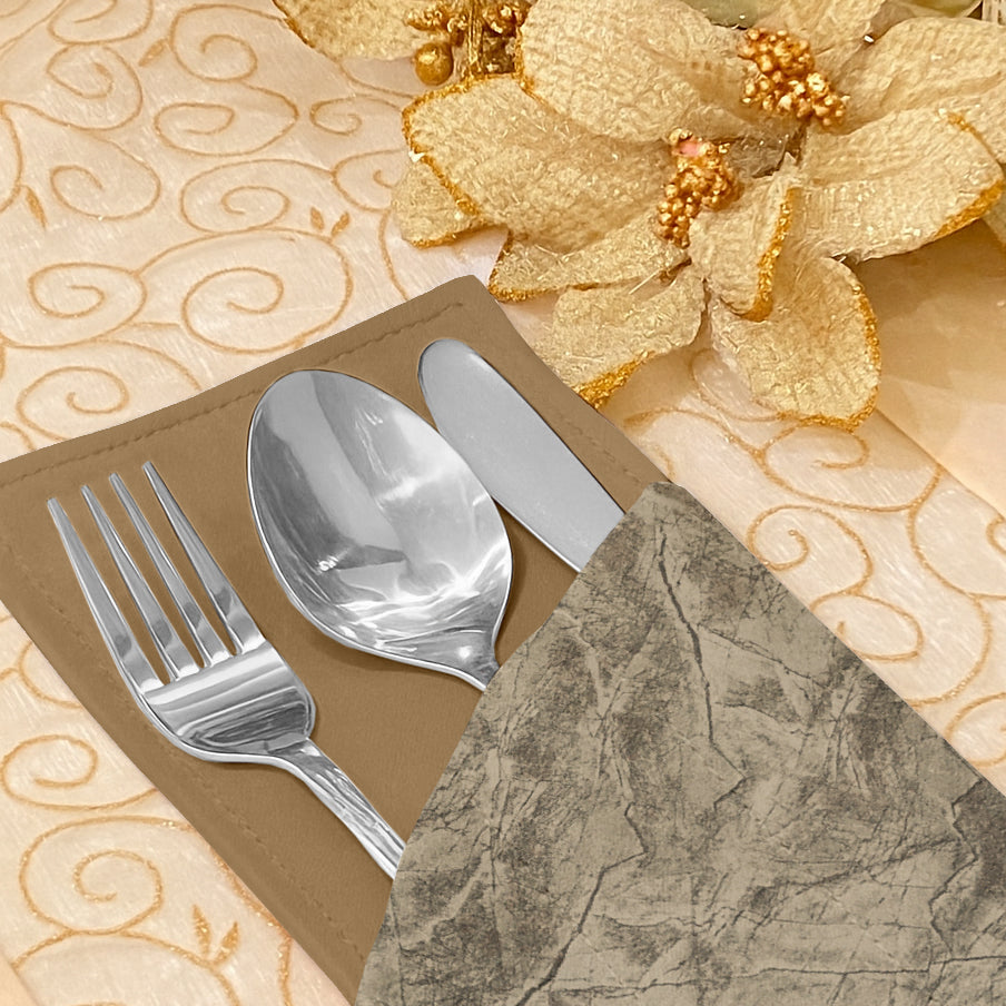 Turkish Velvet - Pearl Cutlery Pouch Trendy Home