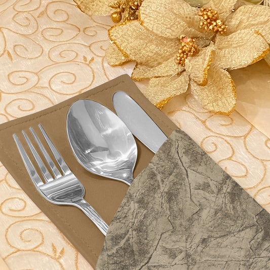 Turkish Velvet - Pearl Cutlery Pouch Trendy Home