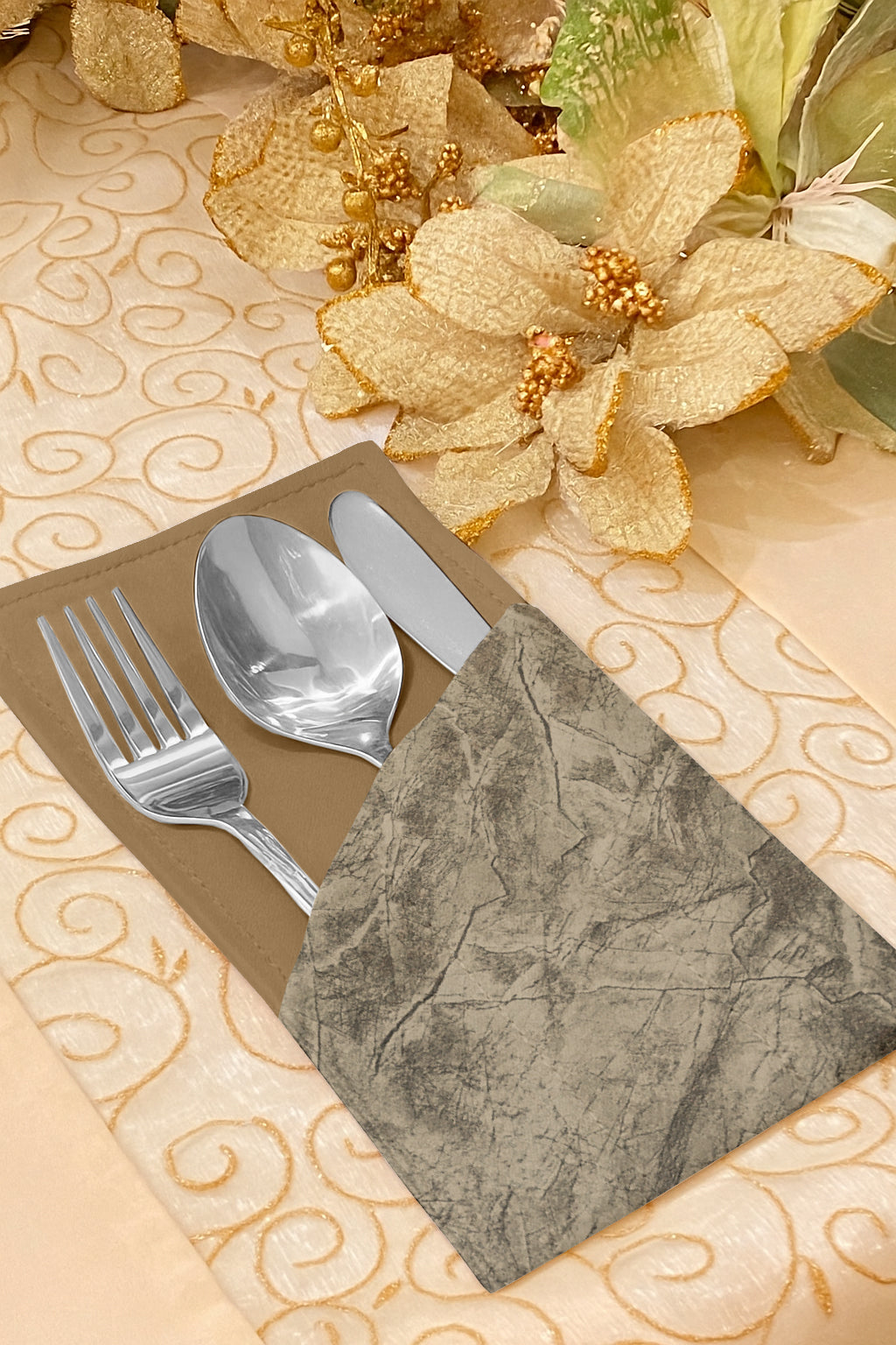 Turkish Velvet - Pearl Cutlery Pouch Trendy Home