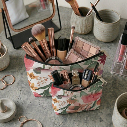 Printed - Meadows Flora Cosmetic Pouch