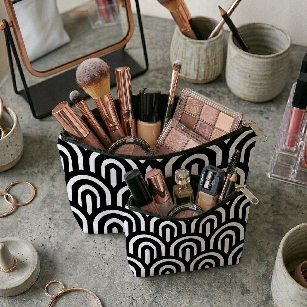 Printed - Monochrome Arch Cosmetic Pouch
