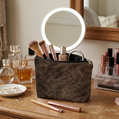 Turkish Velvet - Bronze Cosmetic Pouch