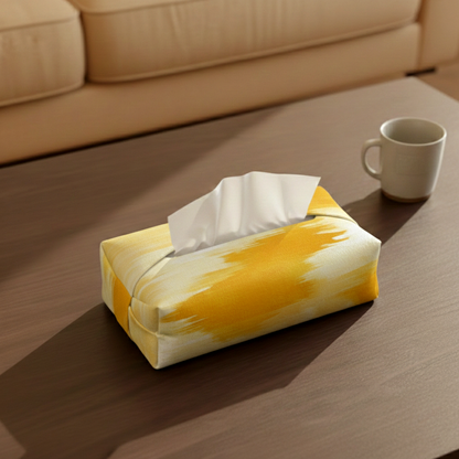 Printed - Solar Brushstroke Tissue Box Trendy Home