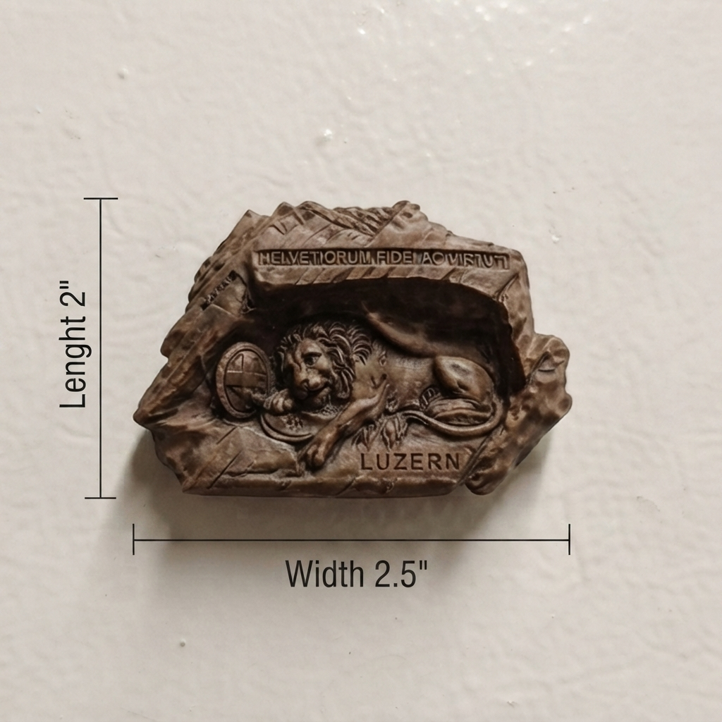 Resin - Luzern Fridge Magnet