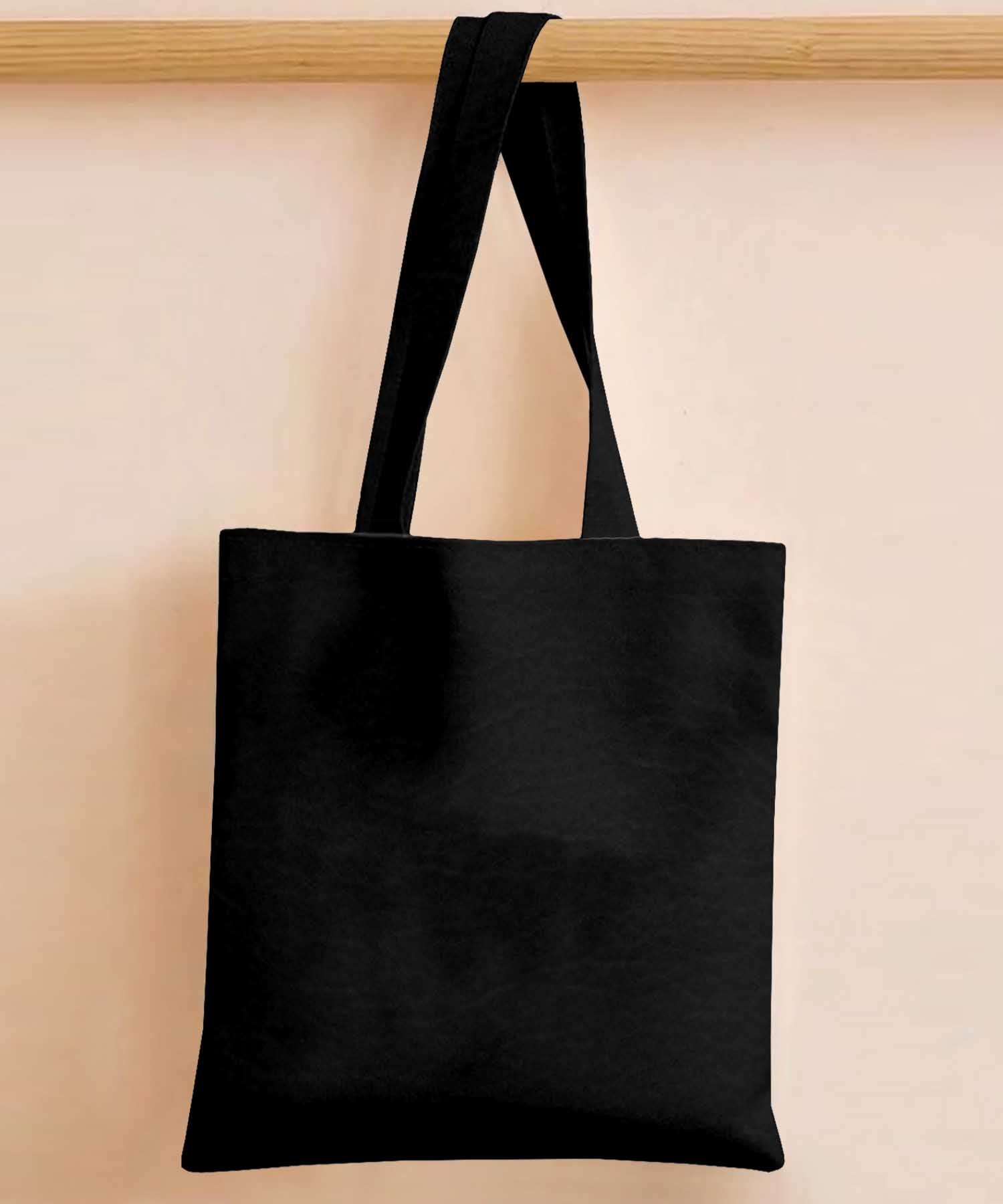 Leather - Black Tote Bag Trendy Home