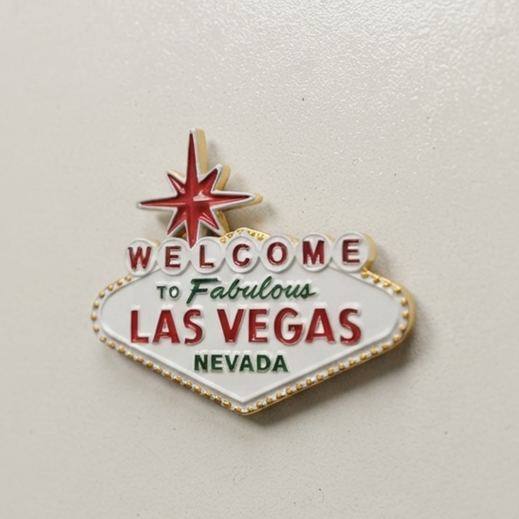 Resin - Las Vegas Fridge Magnet