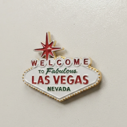Resin - Las Vegas Fridge Magnet