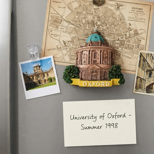 Resin - Oxford Fridge Magnet