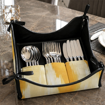 Printed - Solar Brushstroke Cutlery Tray