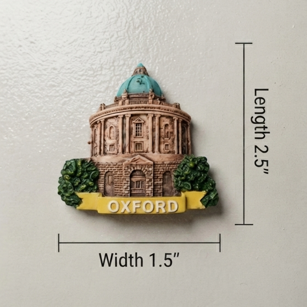 Historic Oxford University Fridge Magnet trendy home
