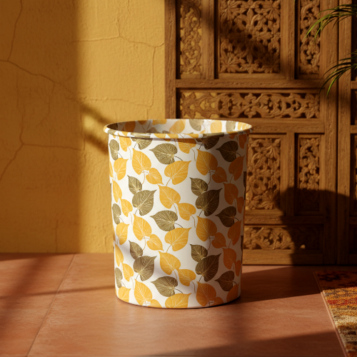 Printed - Autumn Dustbin Trendy Home