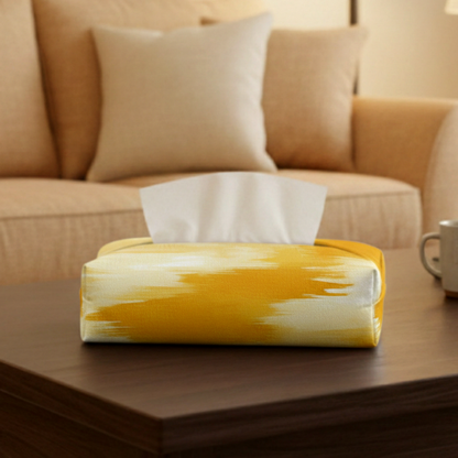Printed - Solar Brushstroke Tissue Box Trendy Home