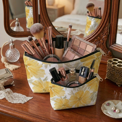 Printed - Honey Blossom Cosmetic Pouch